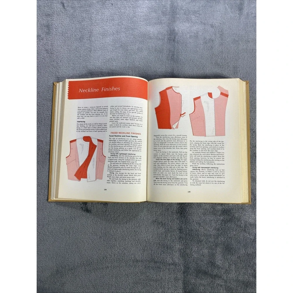 Vintage 1969 Singer‎ Sewing Book Gladys Cunningham Hardcover First Edition